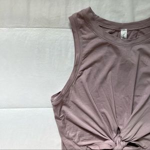 lululemon tie front tank